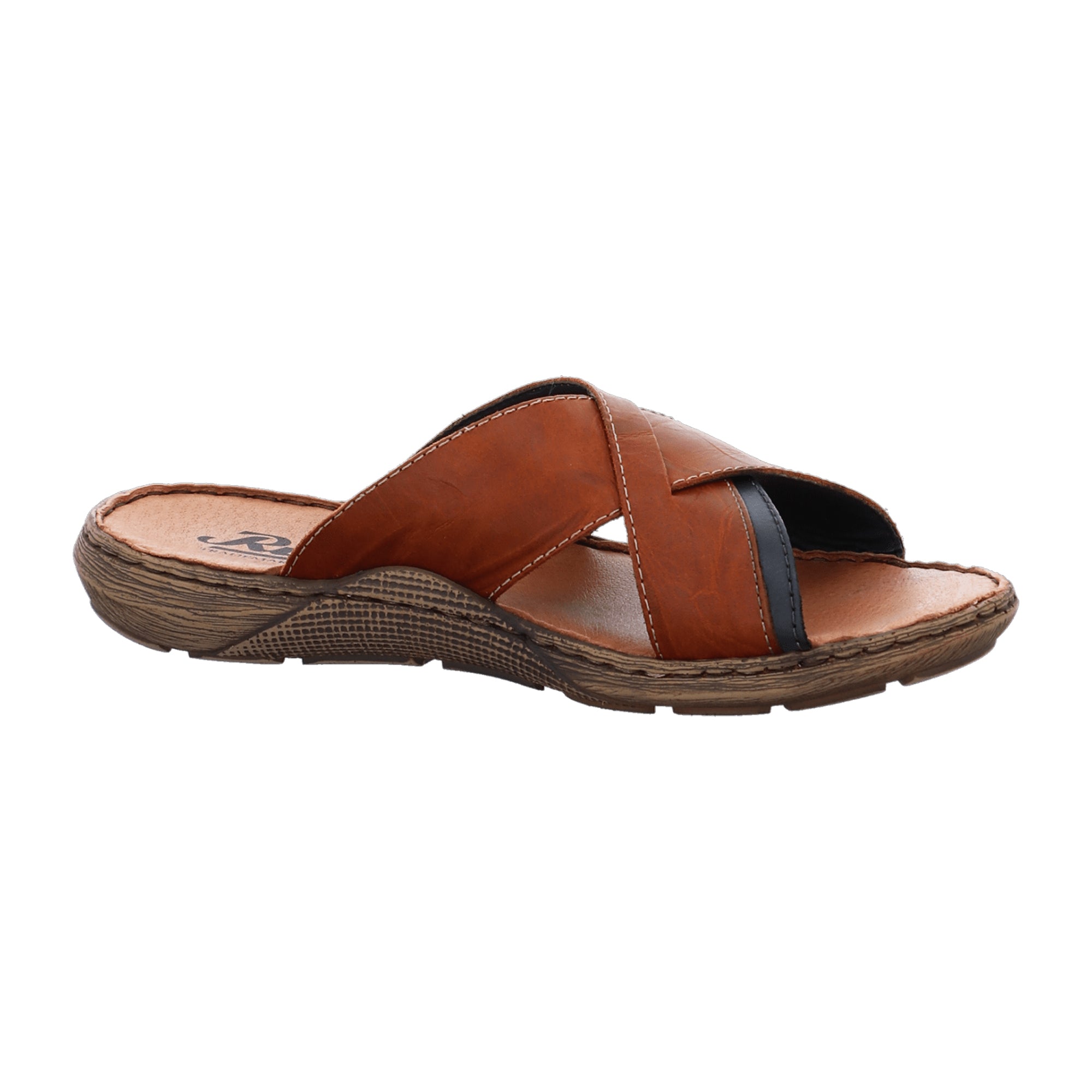 Rieker Men's Slip-On Shoes Brown Synthetic Casual Comfort Spring Summer