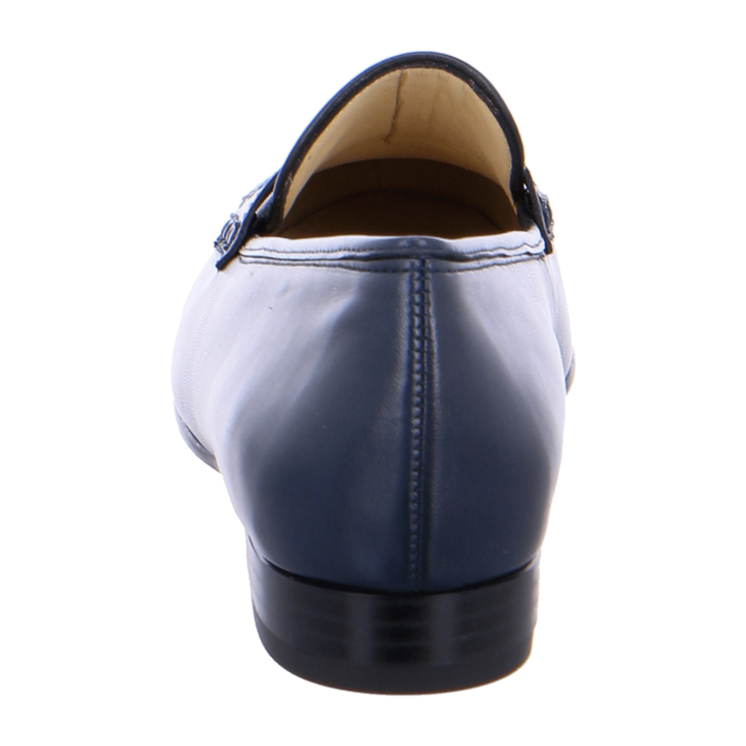 ARA KENT Women's Slippers in Blue, Smooth Leather with Round Toe and Leather Lining