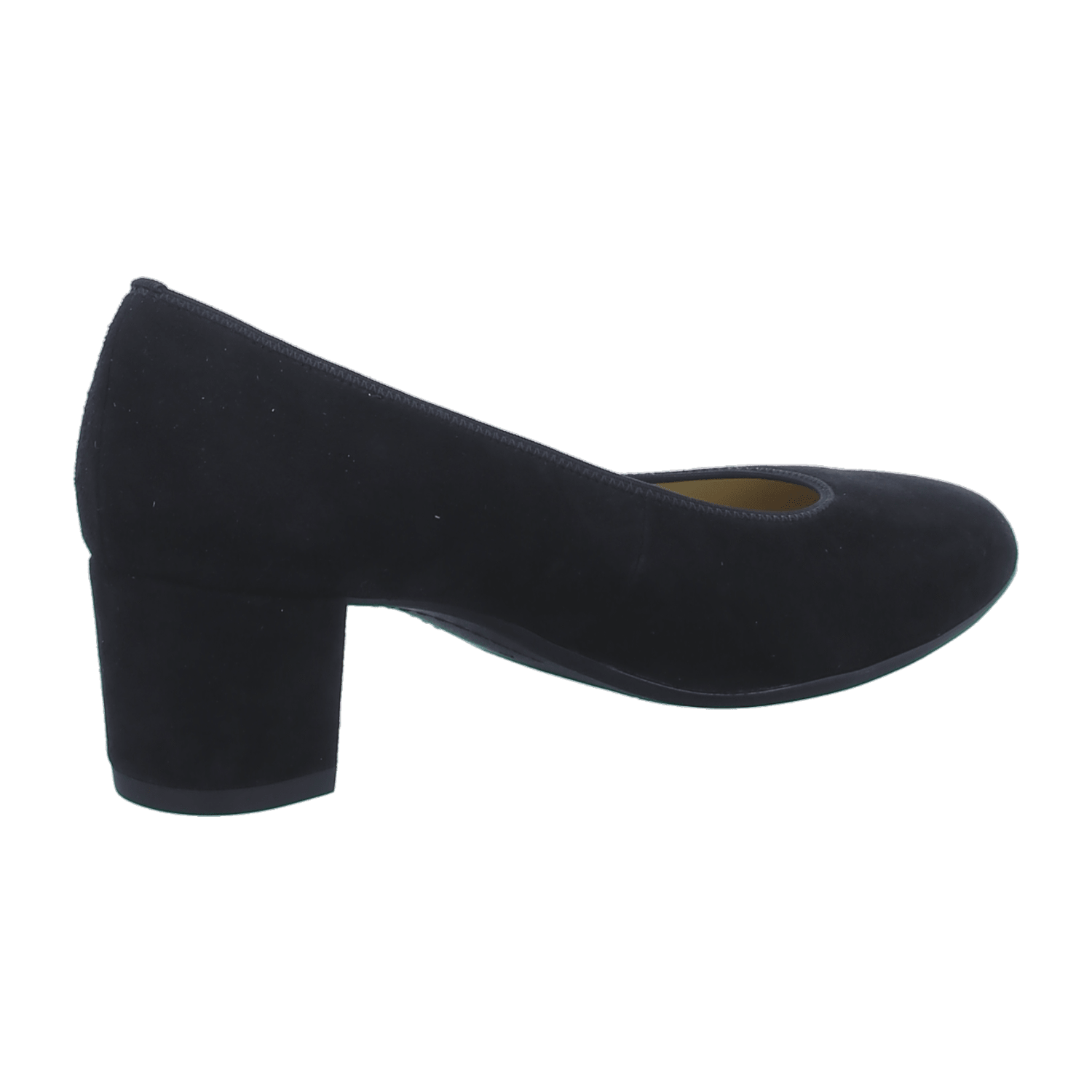 ARA KNOKKE KNOK Women's Suede Slipper Pumps with Round Toe in Black - Bartel-Shop