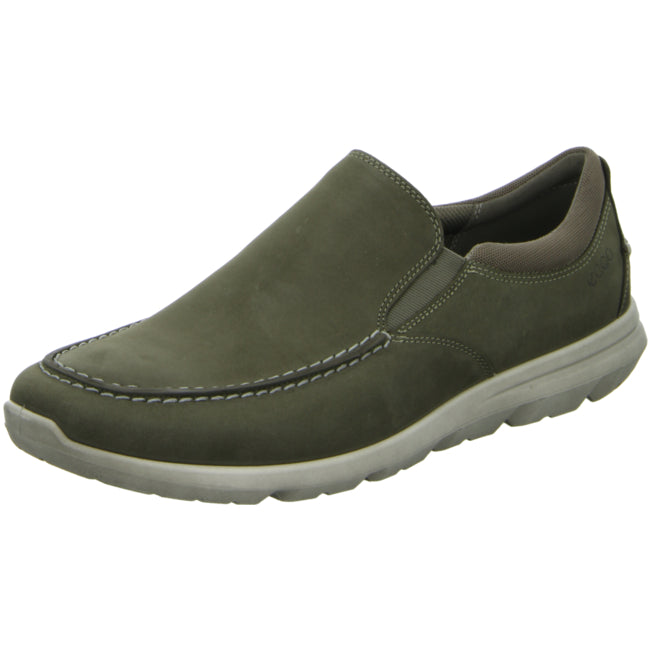Ecco comfortable slippers for men olive - Bartel-Shop