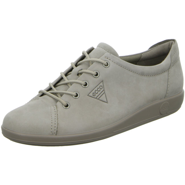 Ecco comfortable lace-up shoes for women Gray - Bartel-Shop