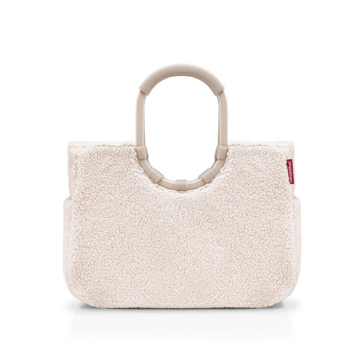 reisenthel loopshopper L Teddy Sand - Stable Recycled PET Shopper Bag with Pockets