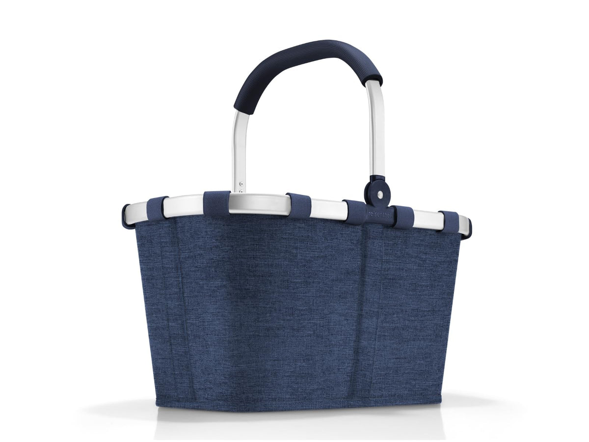 reisenthel Carrybag Twist Navy - Foldable Water-Repellent Shopping Bag