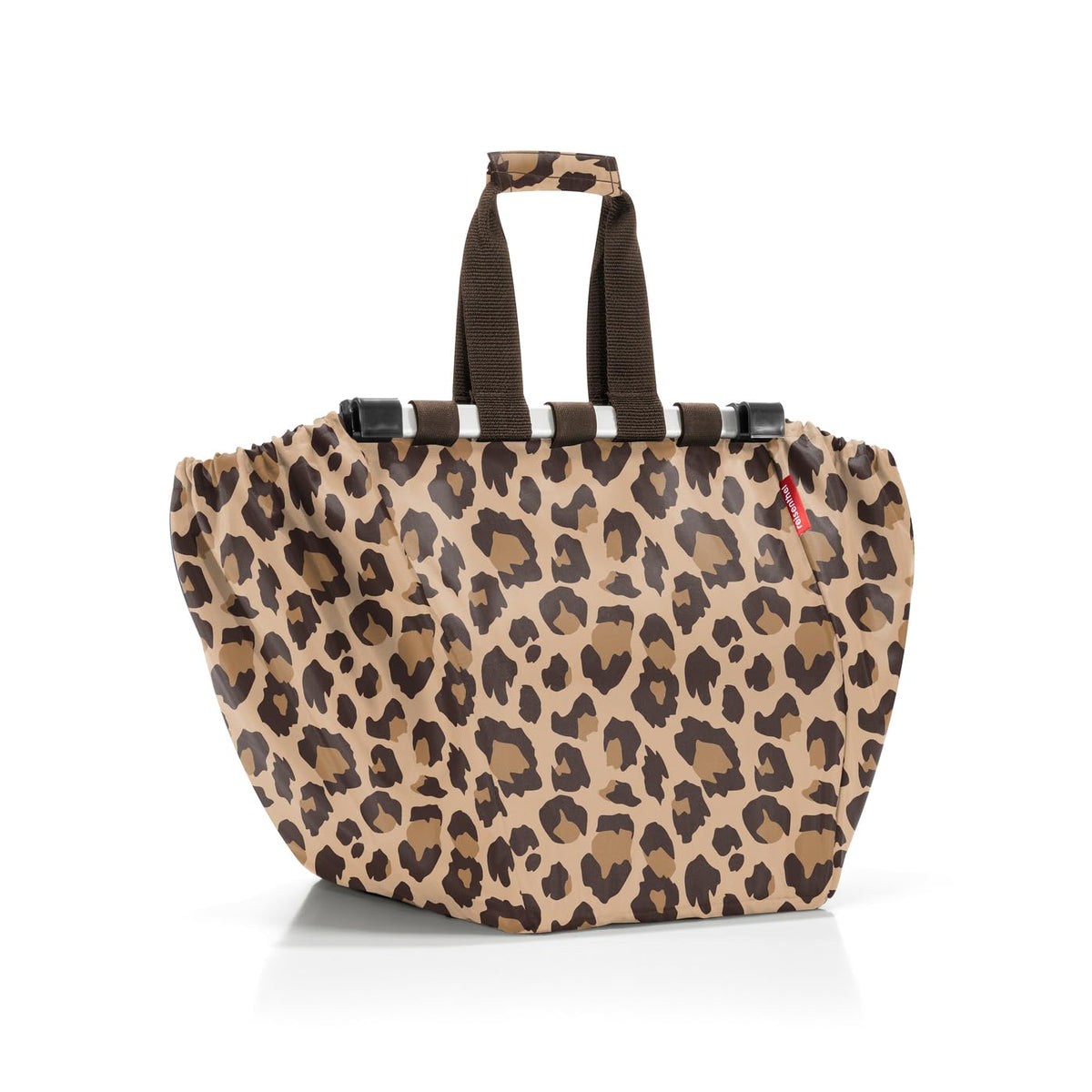 reisenthel easyshoppingbag Leo Macchiato - Roll-Up Shopper Bag in Brown Polyester