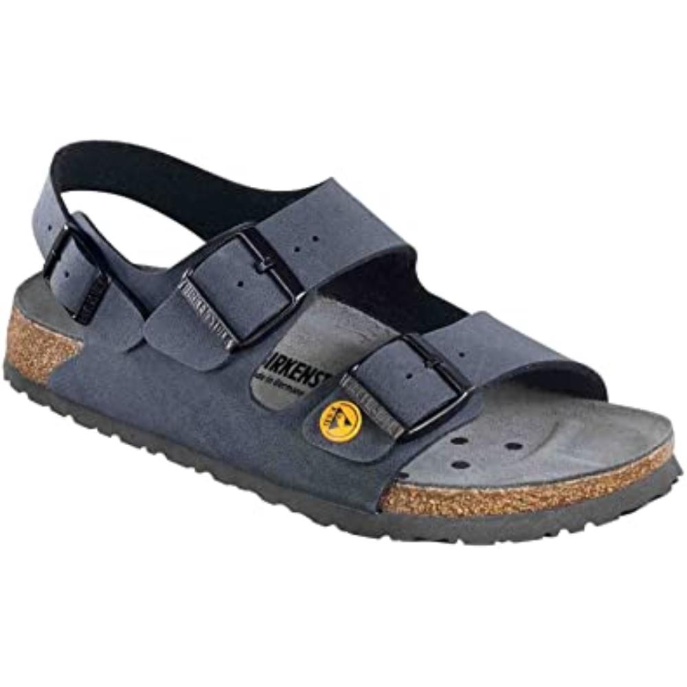 Birkenstock Professional Milano ESD basalt Birko-Flor nubuck - Bartel-Shop