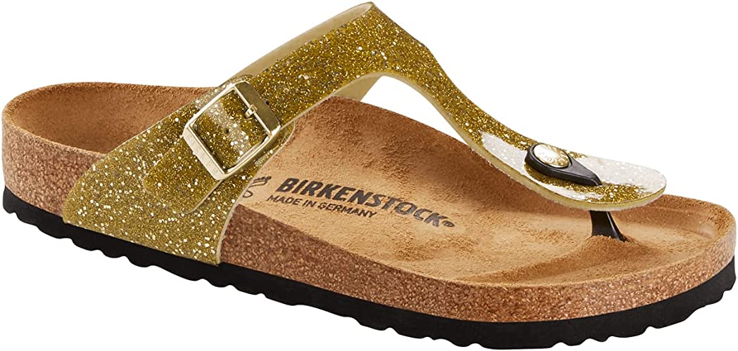 Birkenstock mules gold synthetic - Bartel-Shop