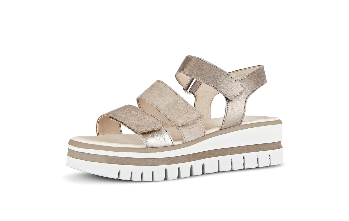 Gabor Women Sandals Leather Mutaro Kombi 62 Size 7.5 UK
