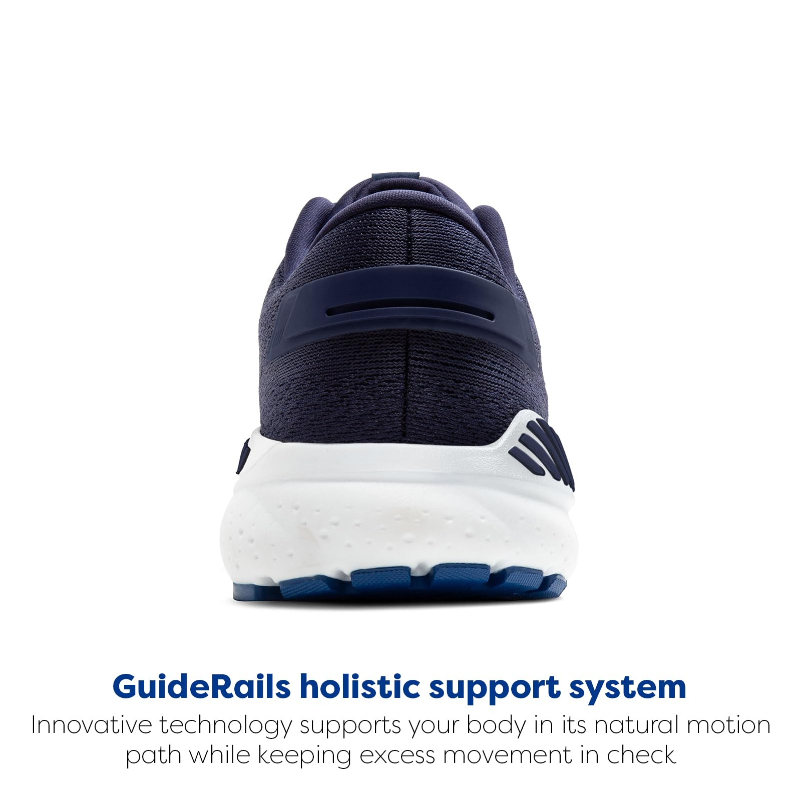 Brooks Beast GTS 24 Men Road Running Shoes Cotton Peacoat Navy White