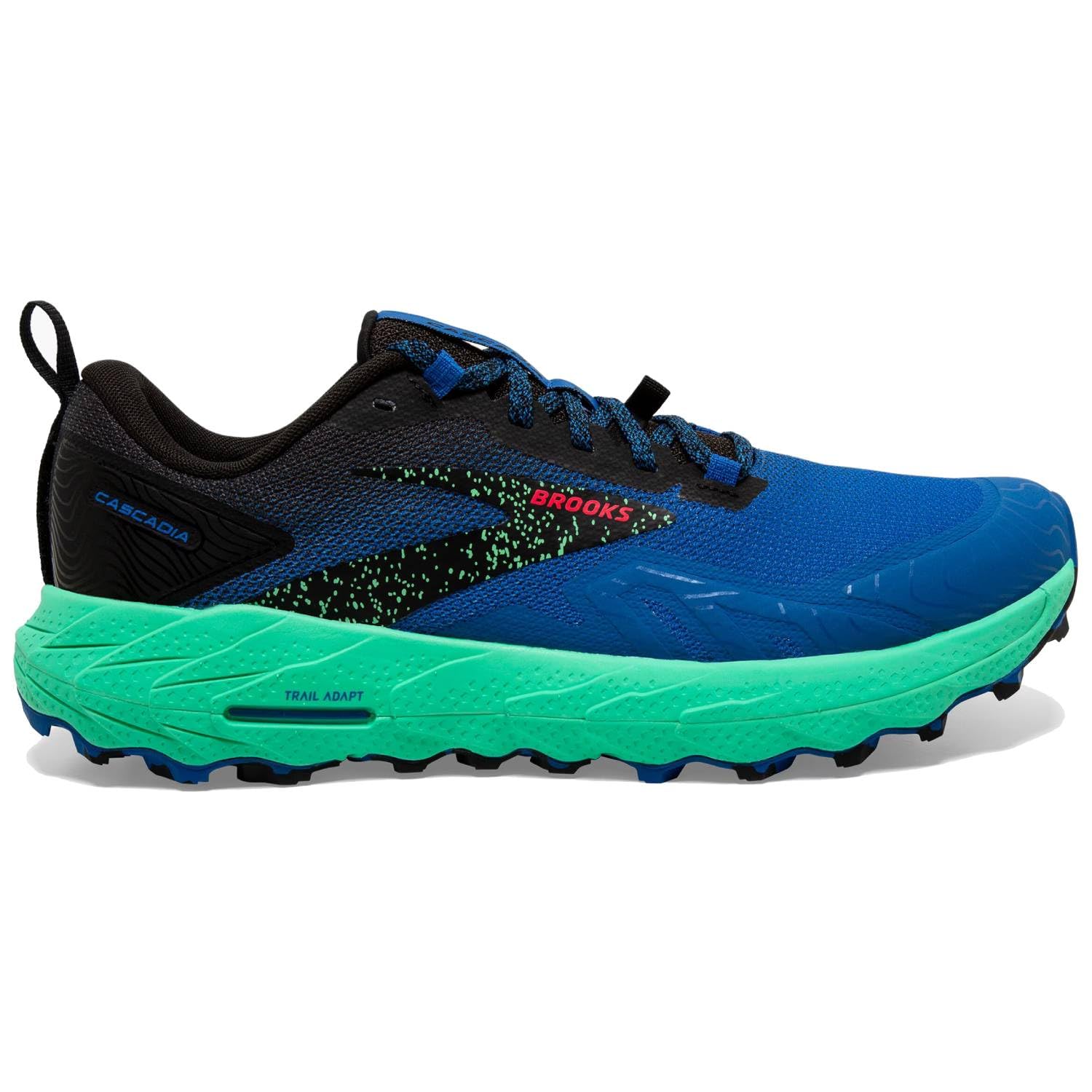 Brooks Men's Cascadia 17 Trail Running Shoes, Blue