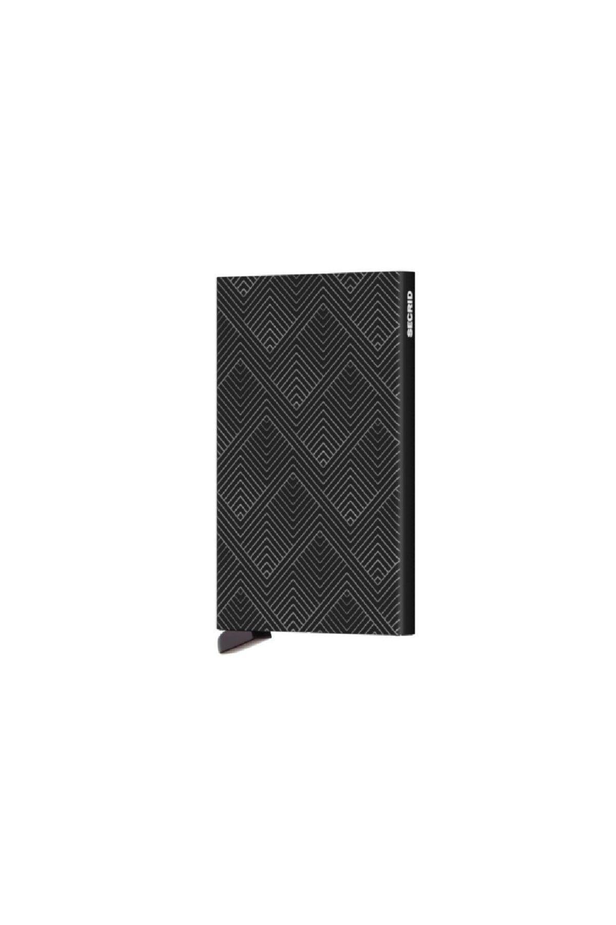 Secrid Cardprotector Structure RFID Wallet Black Aluminum