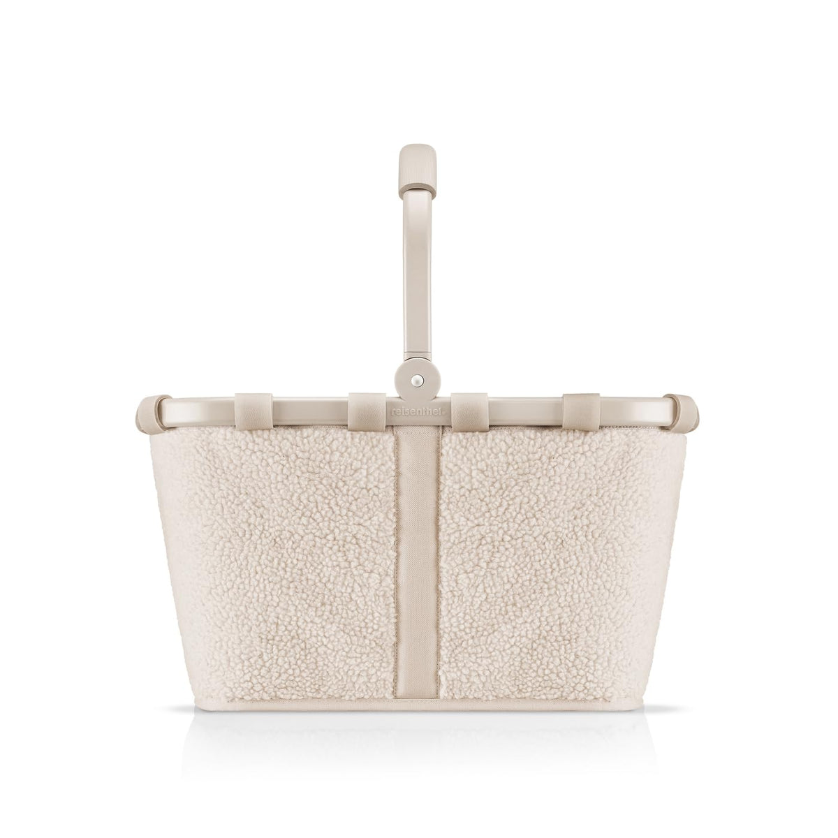 reisenthel Carrybag Shopping Basket Teddy Sand Polyester
