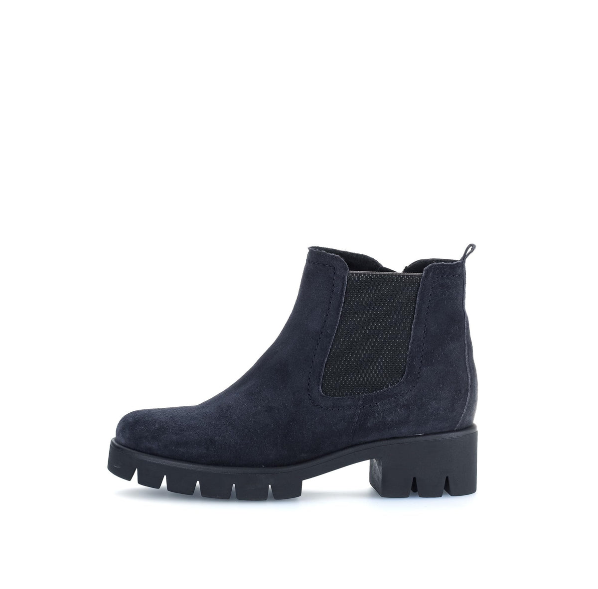 Gabor Women Ankle Boots Blue Suede Size 38.5 EU