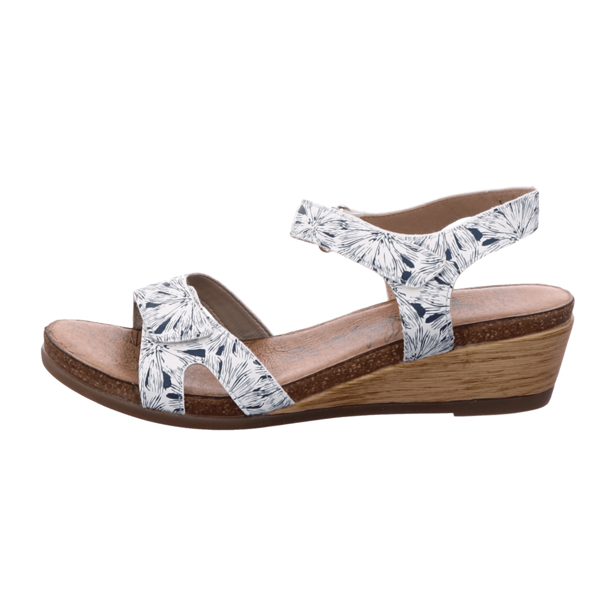Remonte Comfortable Women's Sandals White Synthetic Spring Summer Shoes