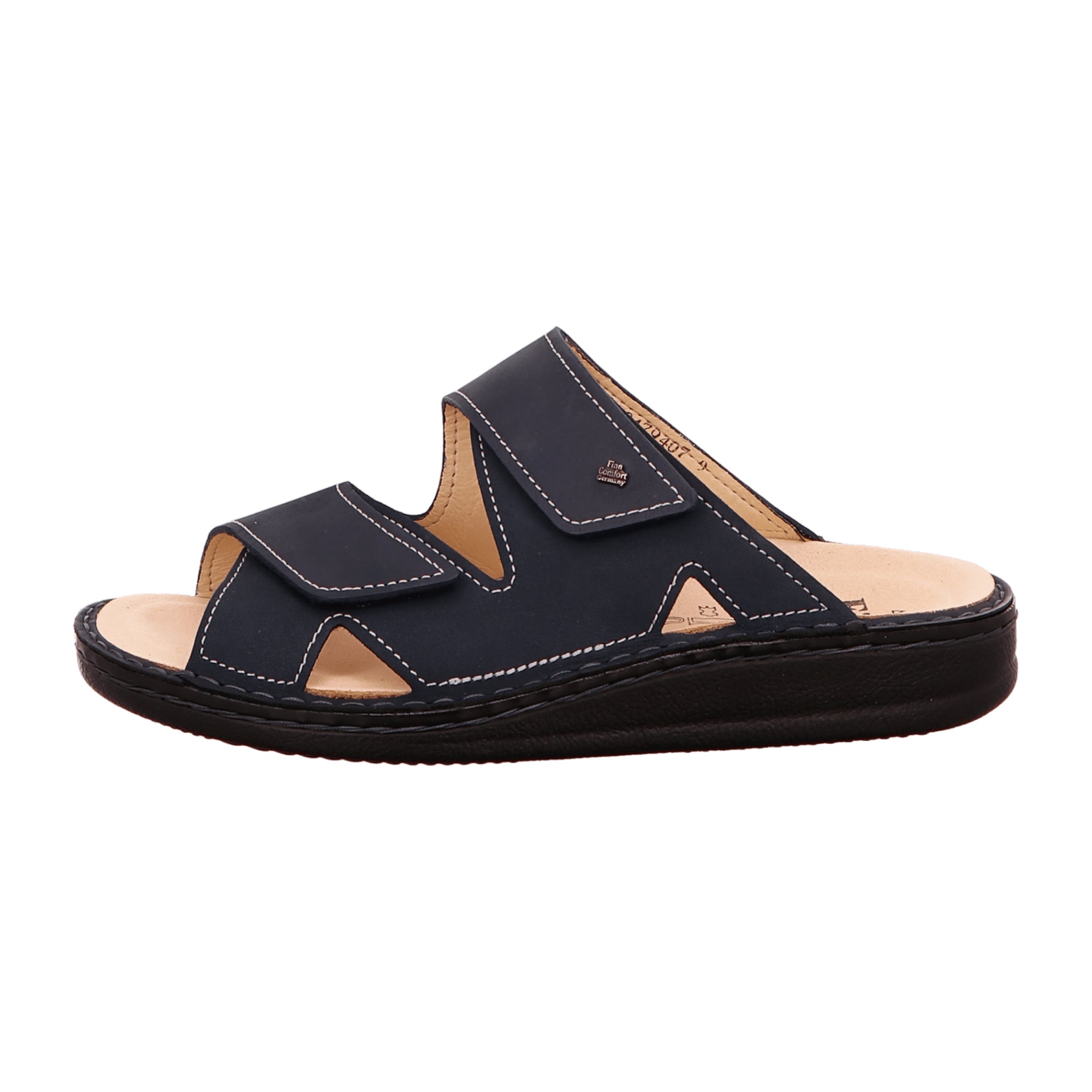 Finn Comfort Danzig Soft Men's Comfortable Sandals in Grey