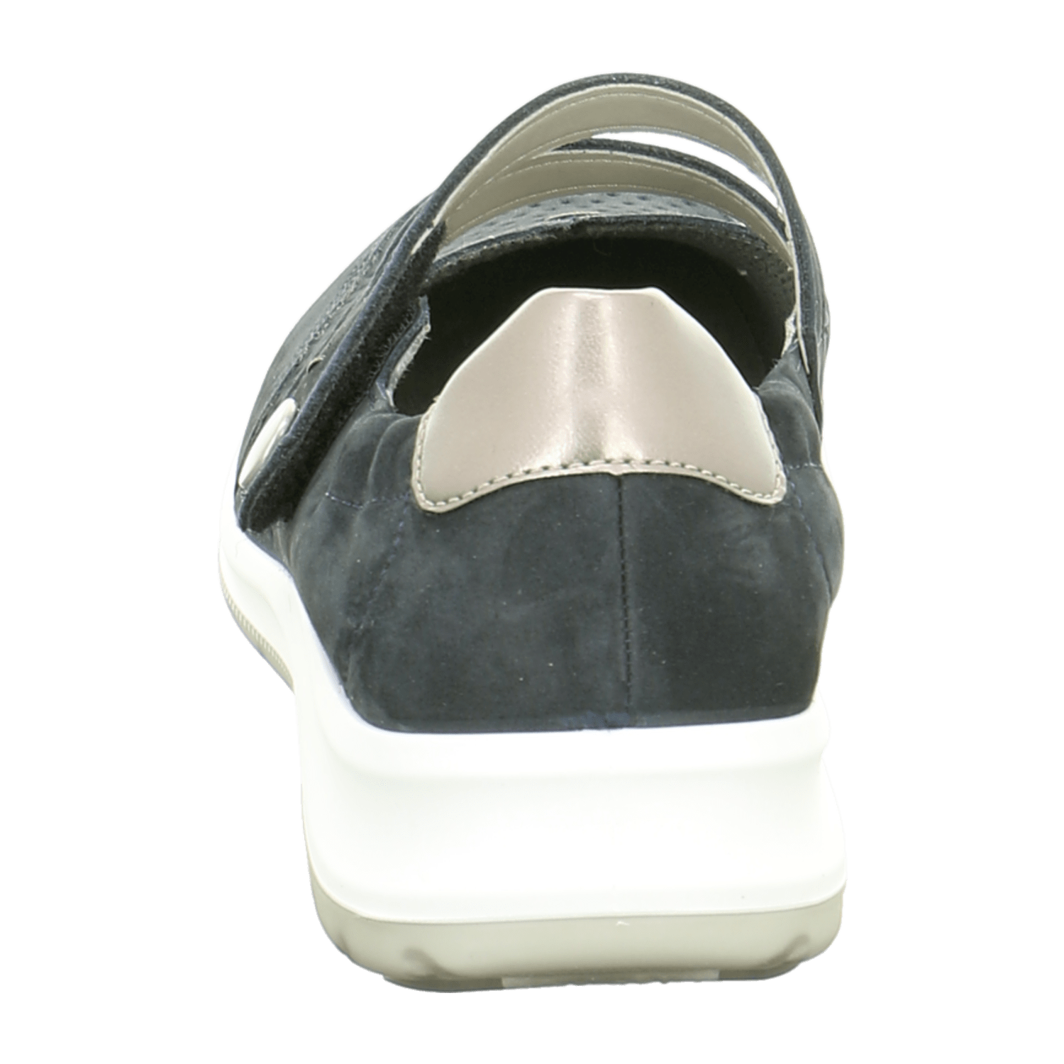 ARA TOKIO Women's Shoes Grey with Hook-and-Loop Fastening Round Toe