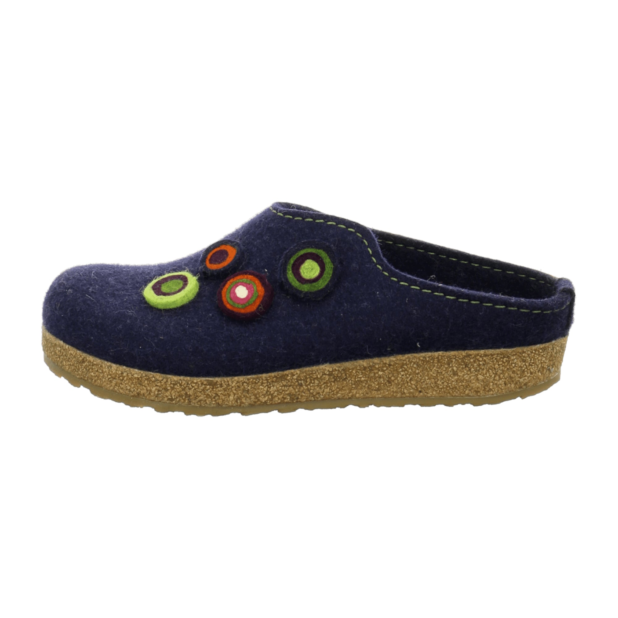 Haflinger KonzeptHW15 Women's Blue Slippers - Comfortable & Durable