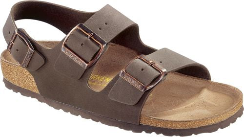 Birkenstock sandal Milano mocca Birko-Flor - Bartel-Shop