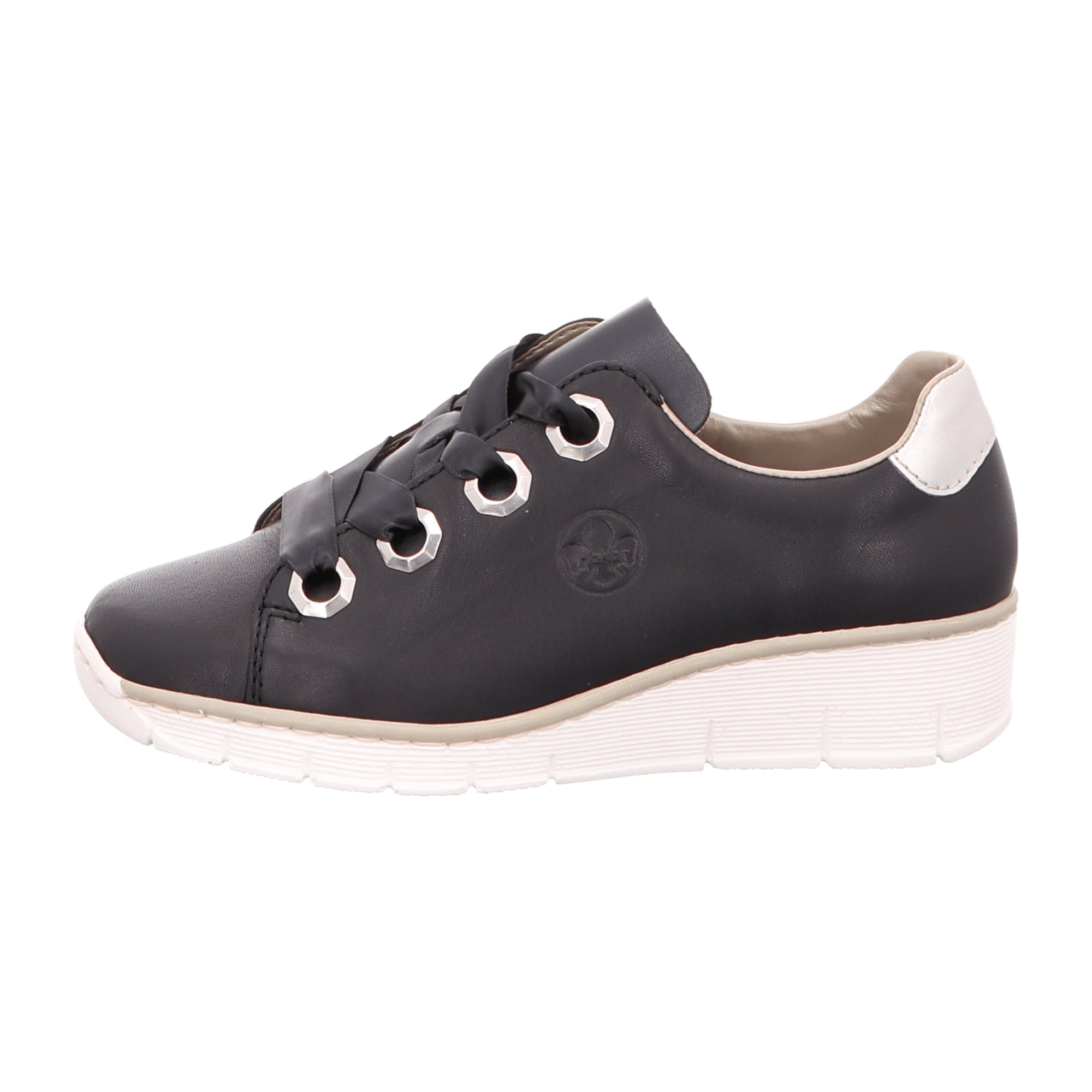 Rieker Comfort Lace-Up Shoes for Women Black