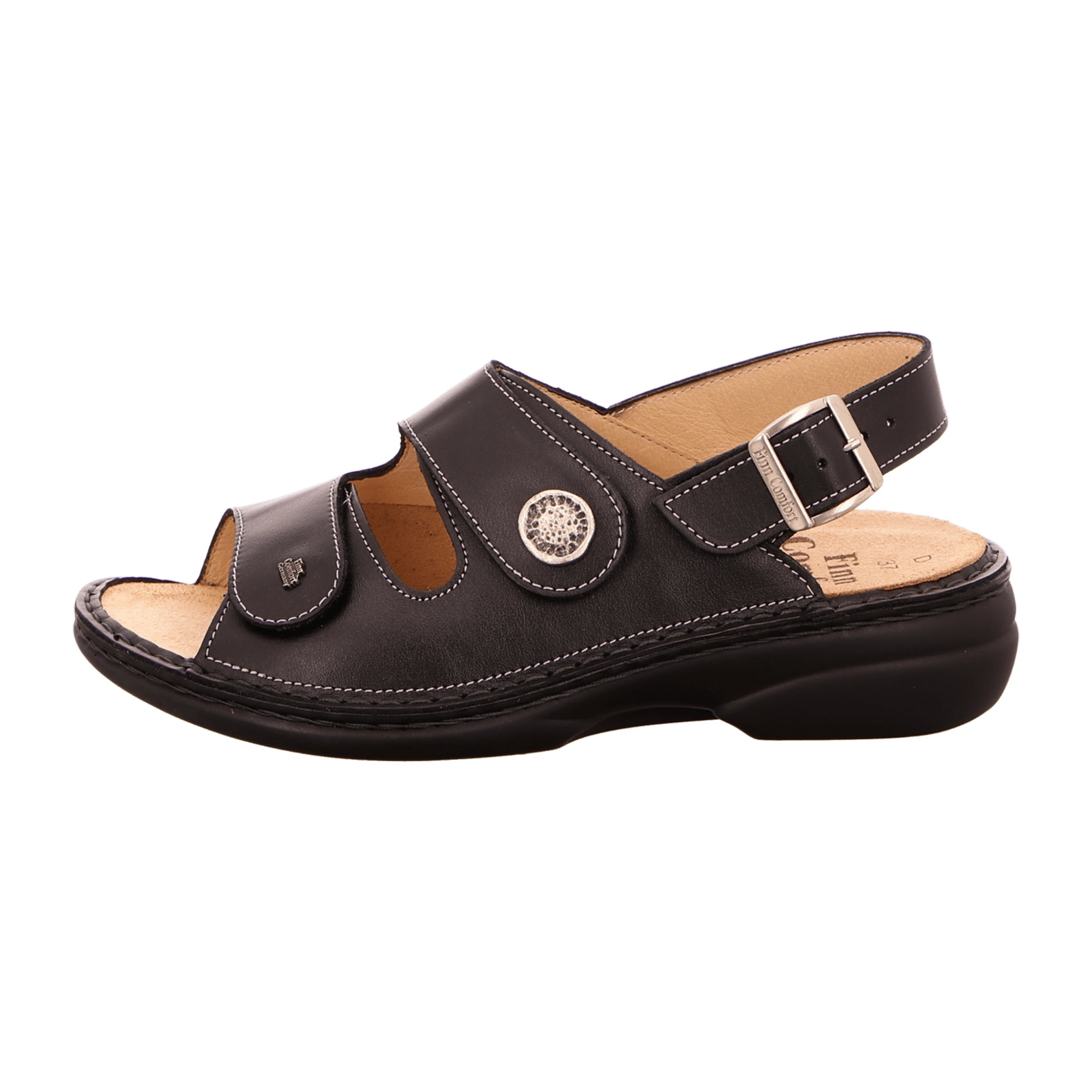 Finn Comfort ISERA Women's Comfortable Black Shoes - Stylish & Durable