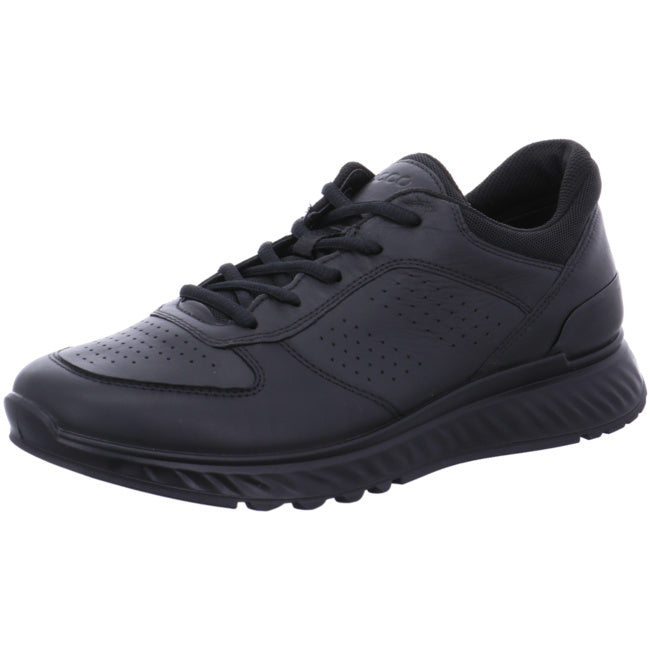 Ecco sporty lace-up shoes for men black - Bartel-Shop