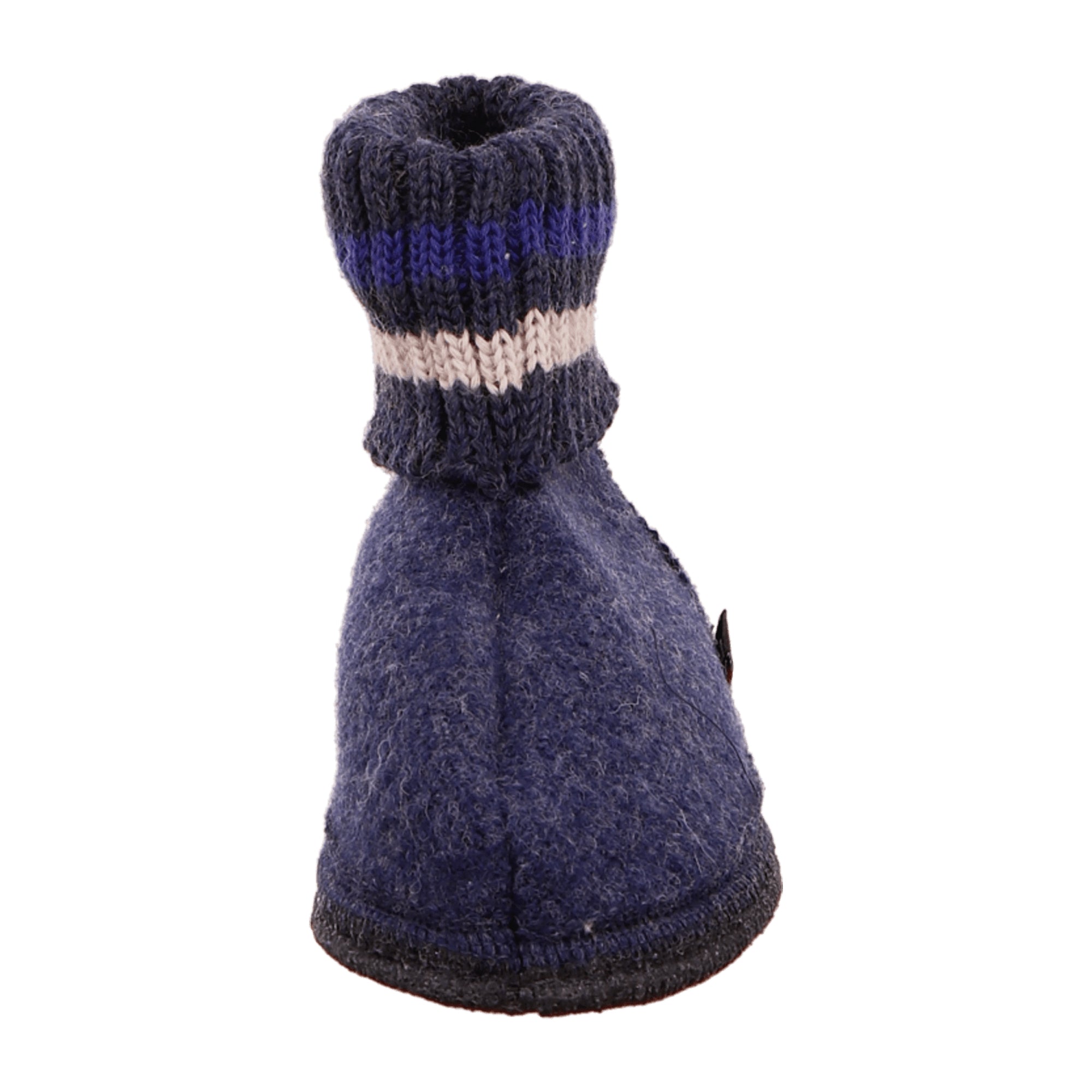 Haflinger Paul Kids' Cozy Cabin Slippers, Stylish Blue