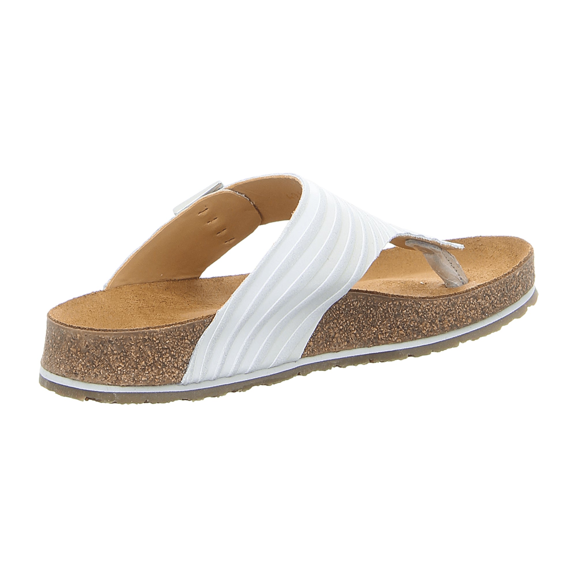 Haflinger Bio Conny Women's White Sandals - Eco-Friendly, Stylish & Comfortable