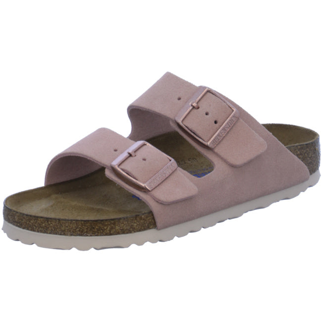 Birkenstock Arizona Slides narrow Light Rose Suede Leather Shoes SFB Sandals Slippers - Bartel-Shop