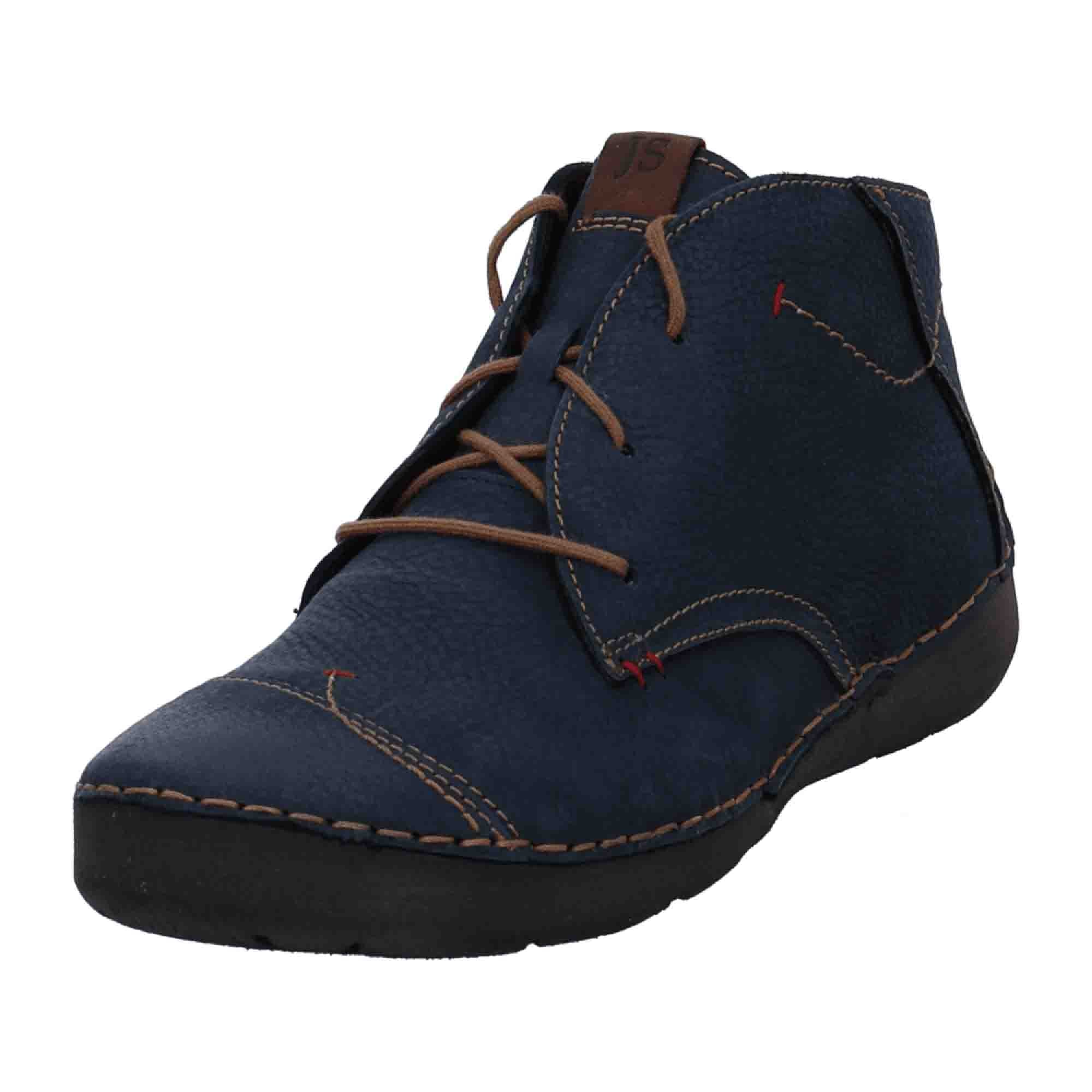 Josef Seibel Lace-up Boot with Warm Lining Fergey 18 for Women in Blue