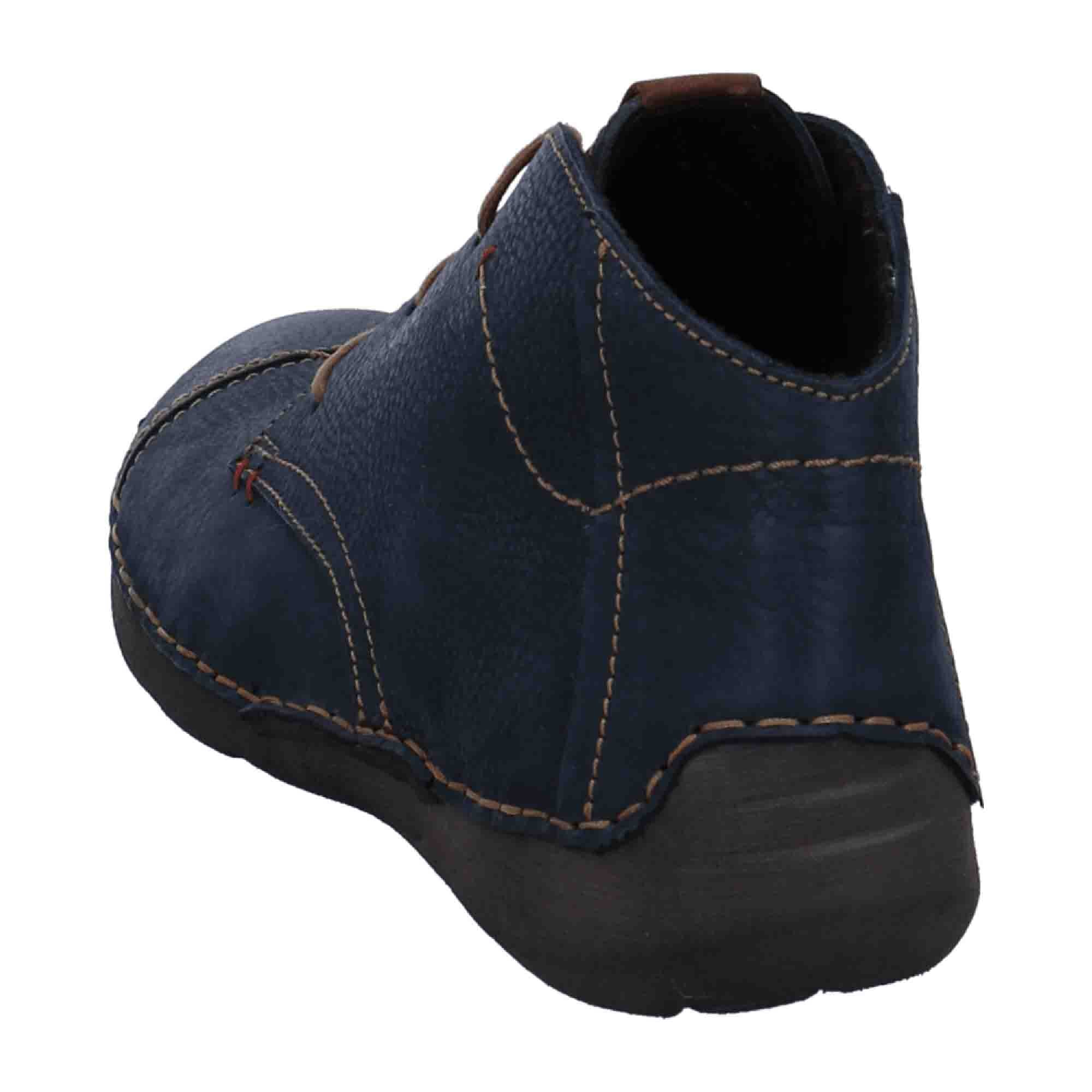 Josef Seibel Lace-up Boot with Warm Lining Fergey 18 for Women in Blue