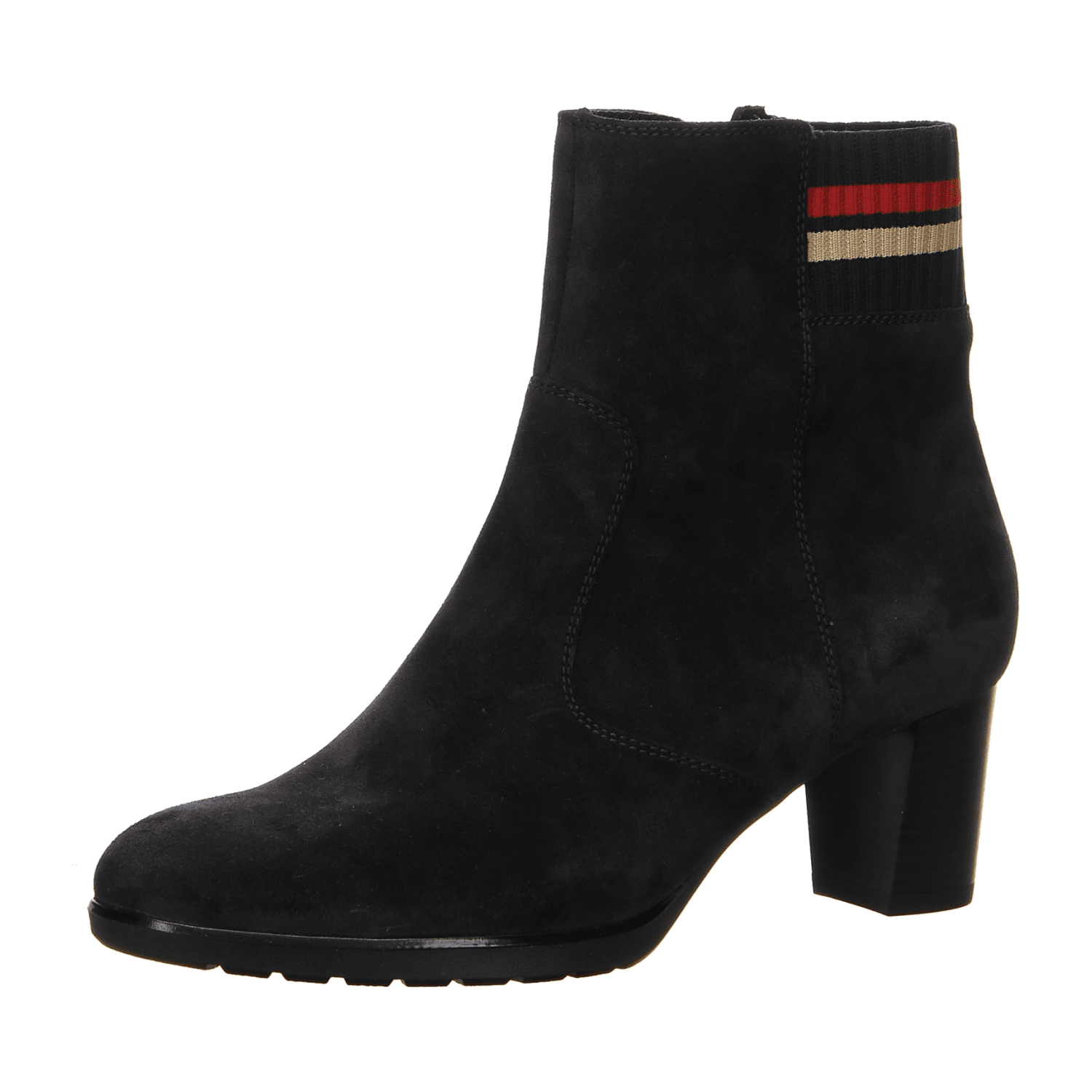 ARA ORLY Women's Ankle Boots in Blue Suede with Round Toe and Textile Lining - Bartel-Shop