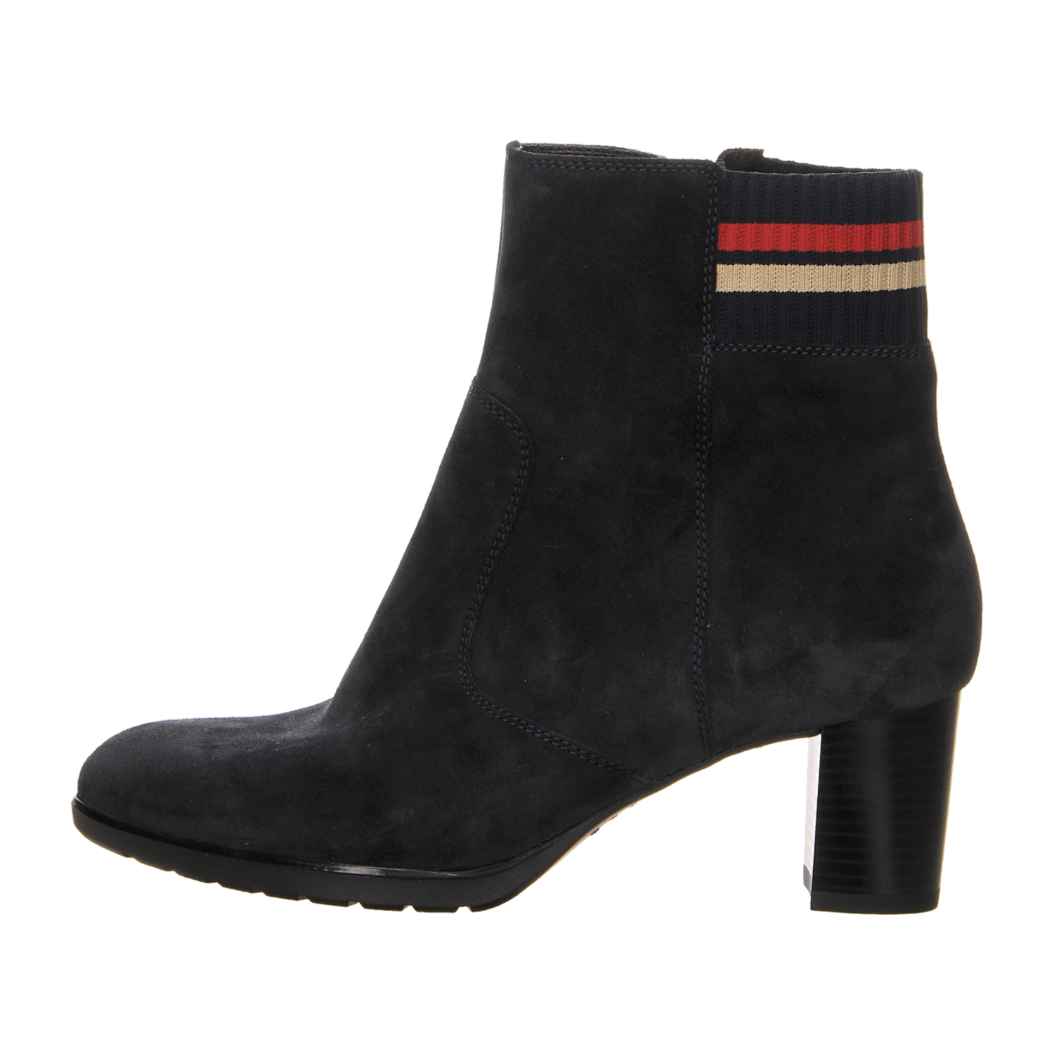 ARA ORLY Women's Ankle Boots in Blue Suede with Round Toe and Textile Lining - Bartel-Shop