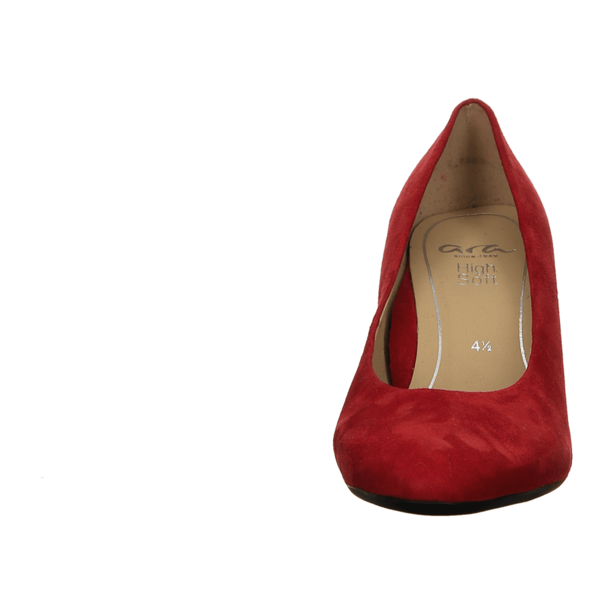 ARA MARSEILLE Women's Shoes in Red with Leather Lining and Rubber Sole, Slip-On Design - Bartel-Shop