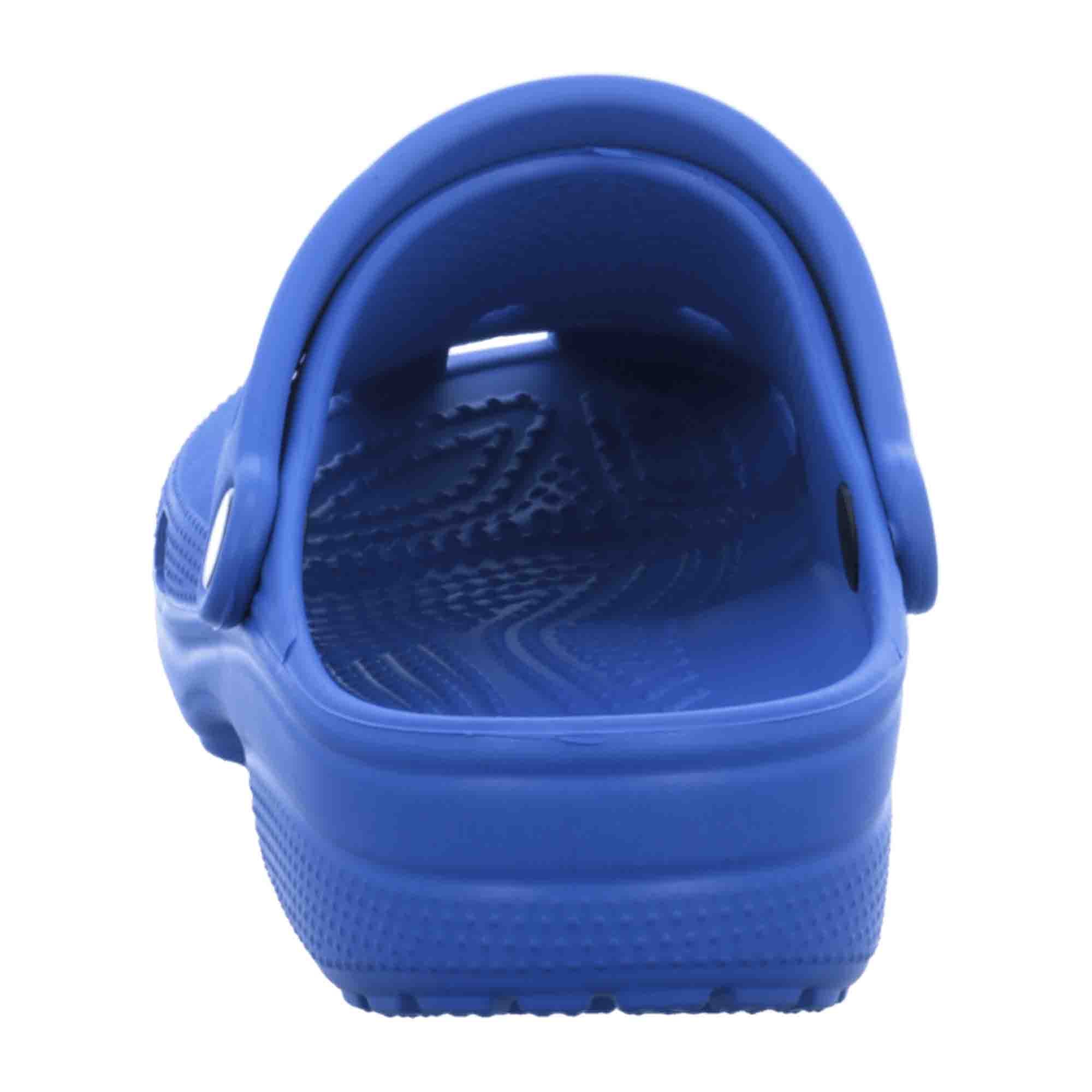 Crocs Classic Clog for Men, Comfortable Lightweight Slip-On Shoes, Blue