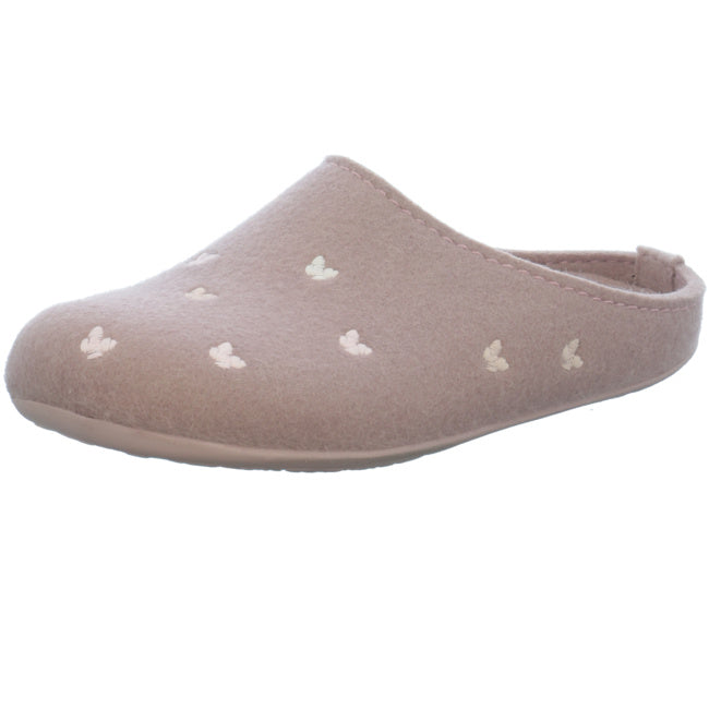 Haflinger Everest Farfalline Felt Clogs Mules Slippers House Shoes Butterfly Indoor - Bartel-Shop
