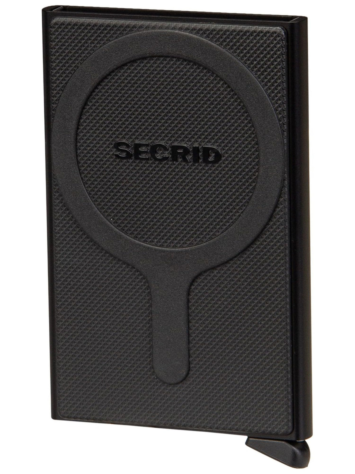 Secrid MagSafe Adhesive Card Holder - Black Aluminium RFID Protection