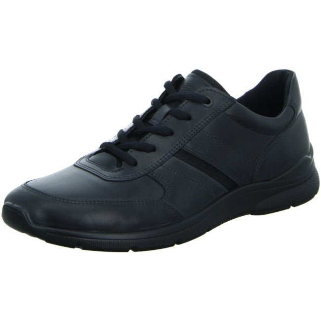 Ecco sporty lace-up shoes for men black - Bartel-Shop