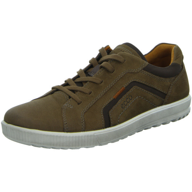 Ecco sporty lace-up shoes for men brown - Bartel-Shop
