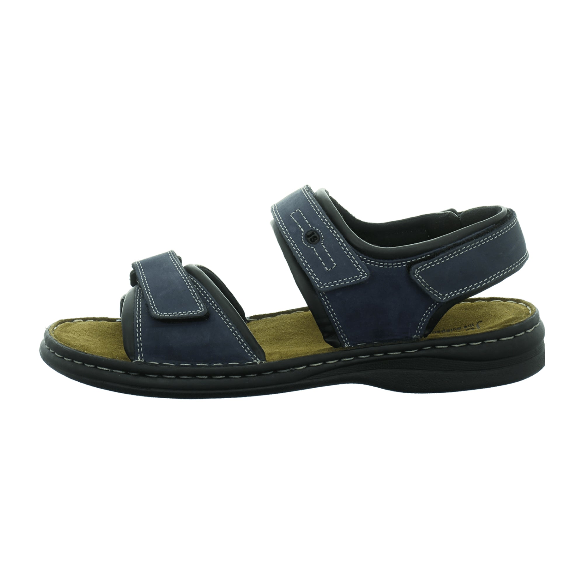 Josef Seibel Rafe Ocean/Black Men's Sandal