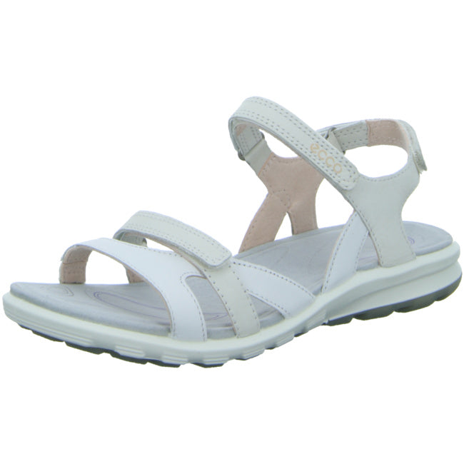 Ecco Comfortable Sandals for Women White - Bartel-Shop