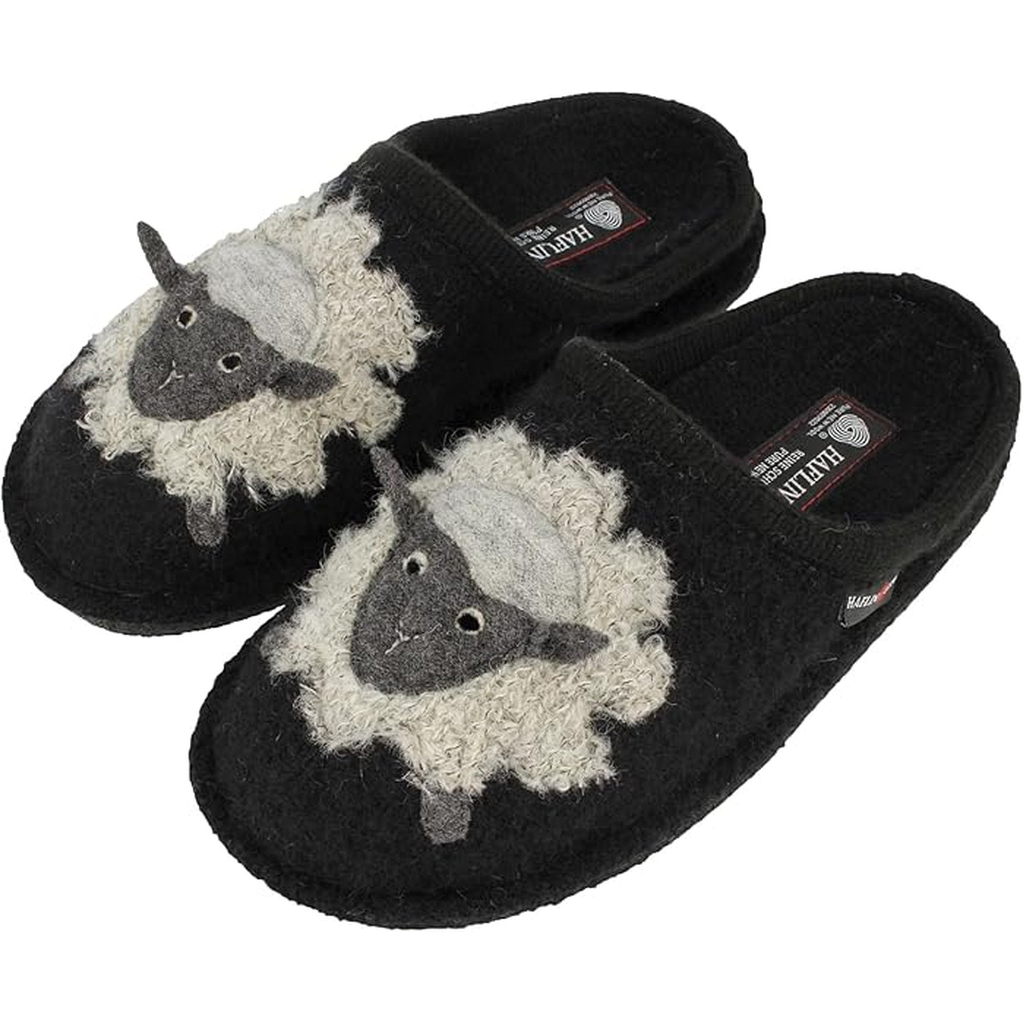 Haflinger Flair Lamby Lamb Animals Clogs Mules Slippers Wool Felt House Shoes Indoor Outdoor