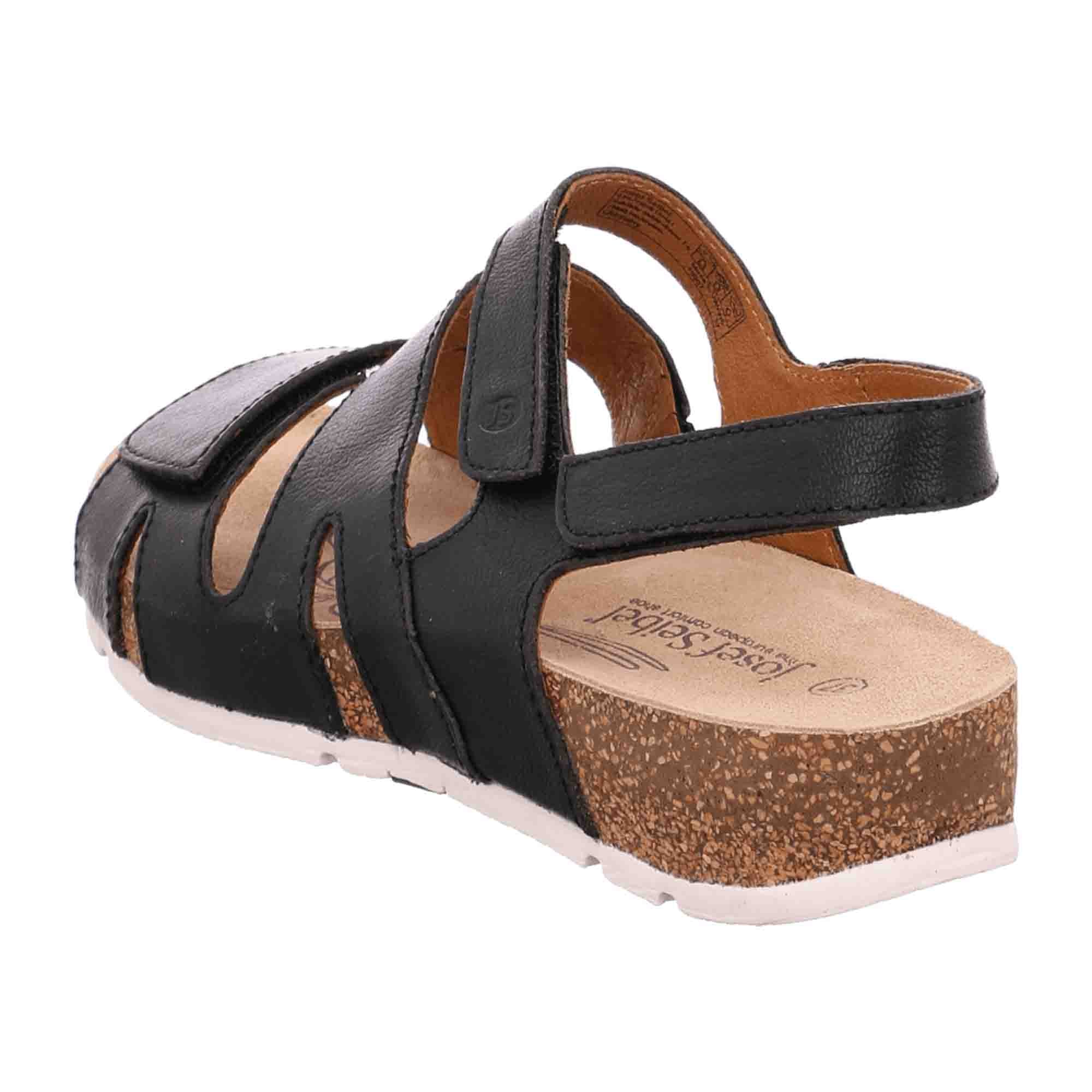 Josef Seibel Comfortable Black Sandals for Women