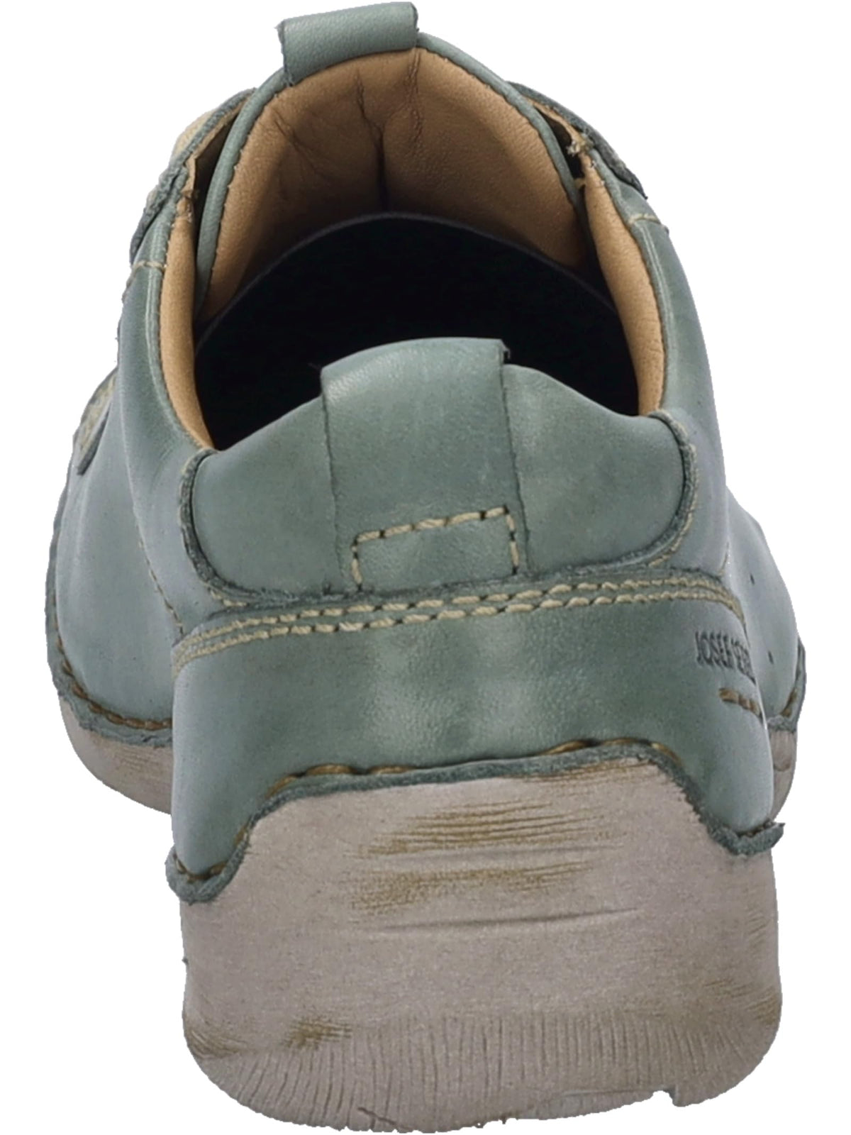 Josef Seibel Women Sneaker Mint Leather Lace-Up Comfort Size 41 EU