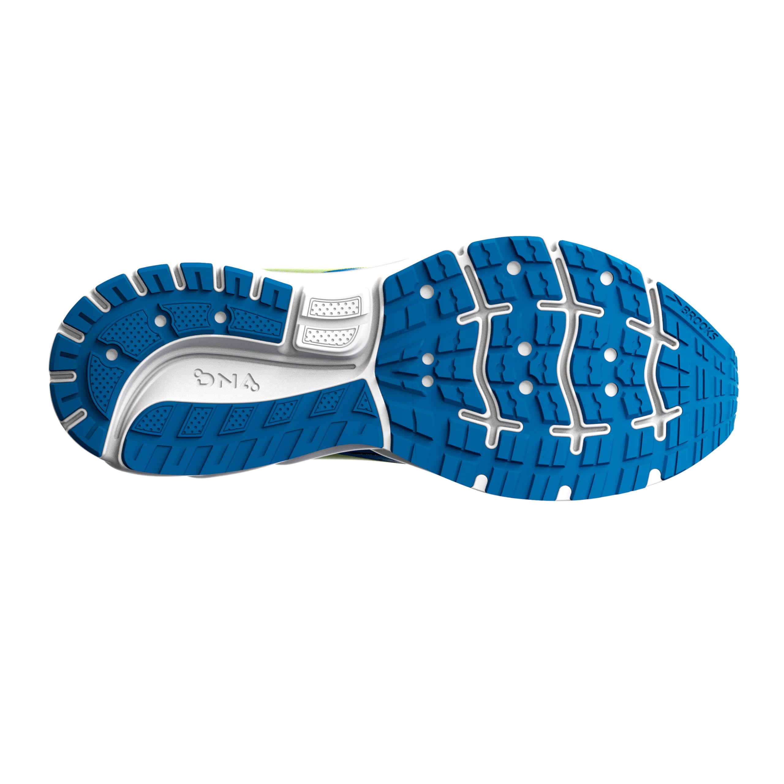 Brooks Trace 2 Men Running Shoes Blue Nightlife White Breathable Cotton