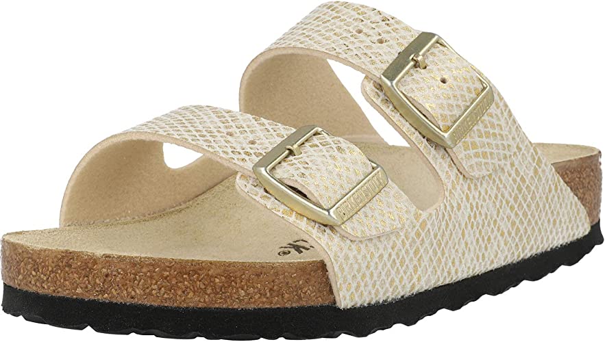 Birkenstock Arizona mules gold synthetic - Bartel-Shop