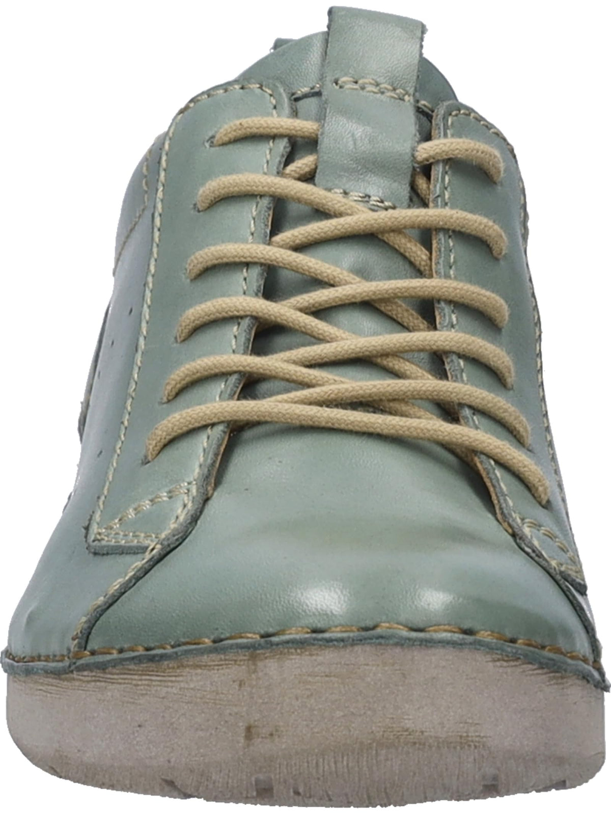 Josef Seibel Women Sneaker Mint Leather Lace-Up Comfort Size 41 EU