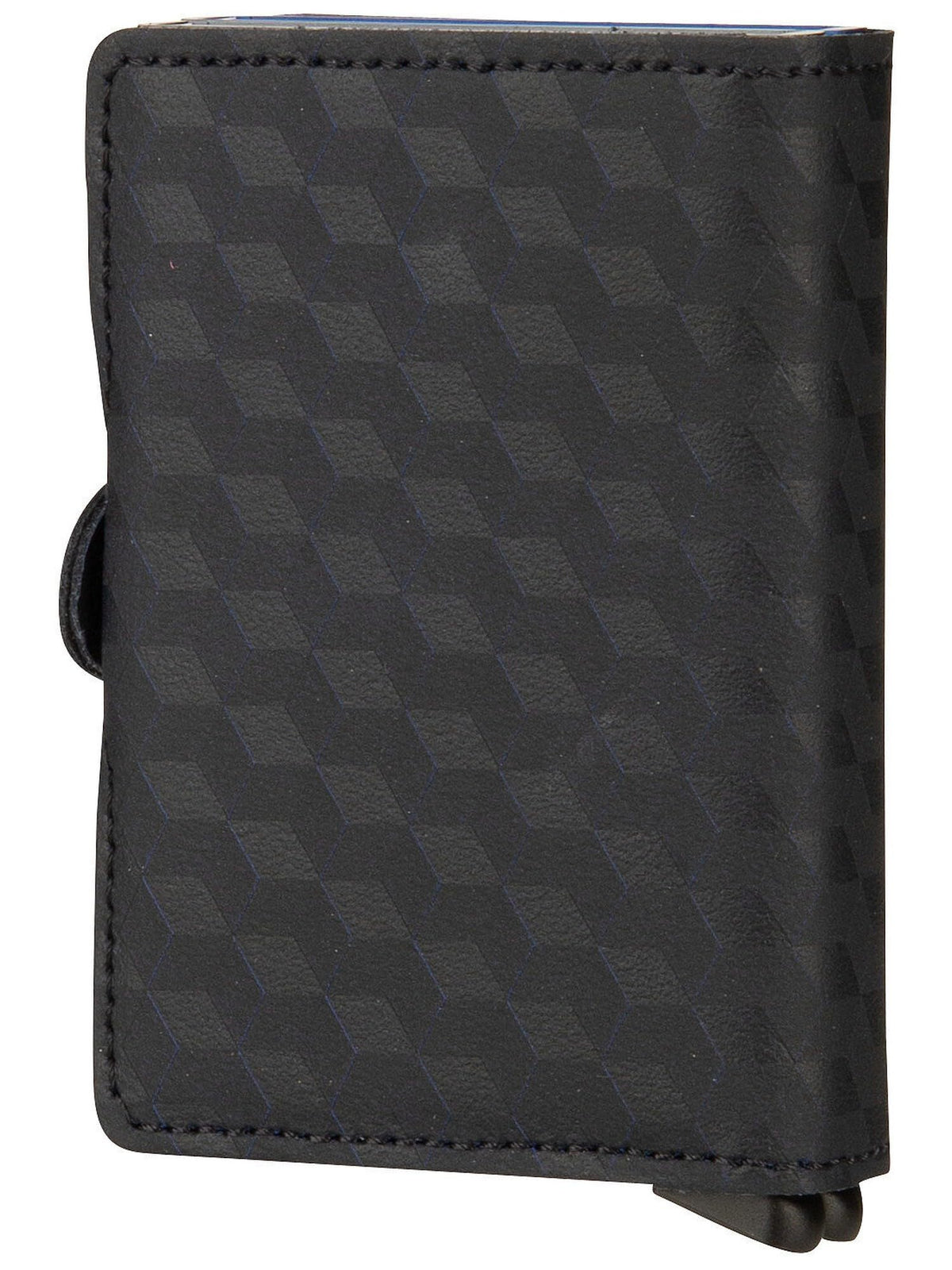 Secrid Twinwallet Optical Titanium-Blue Wallet - Sustainable Fiber Blend