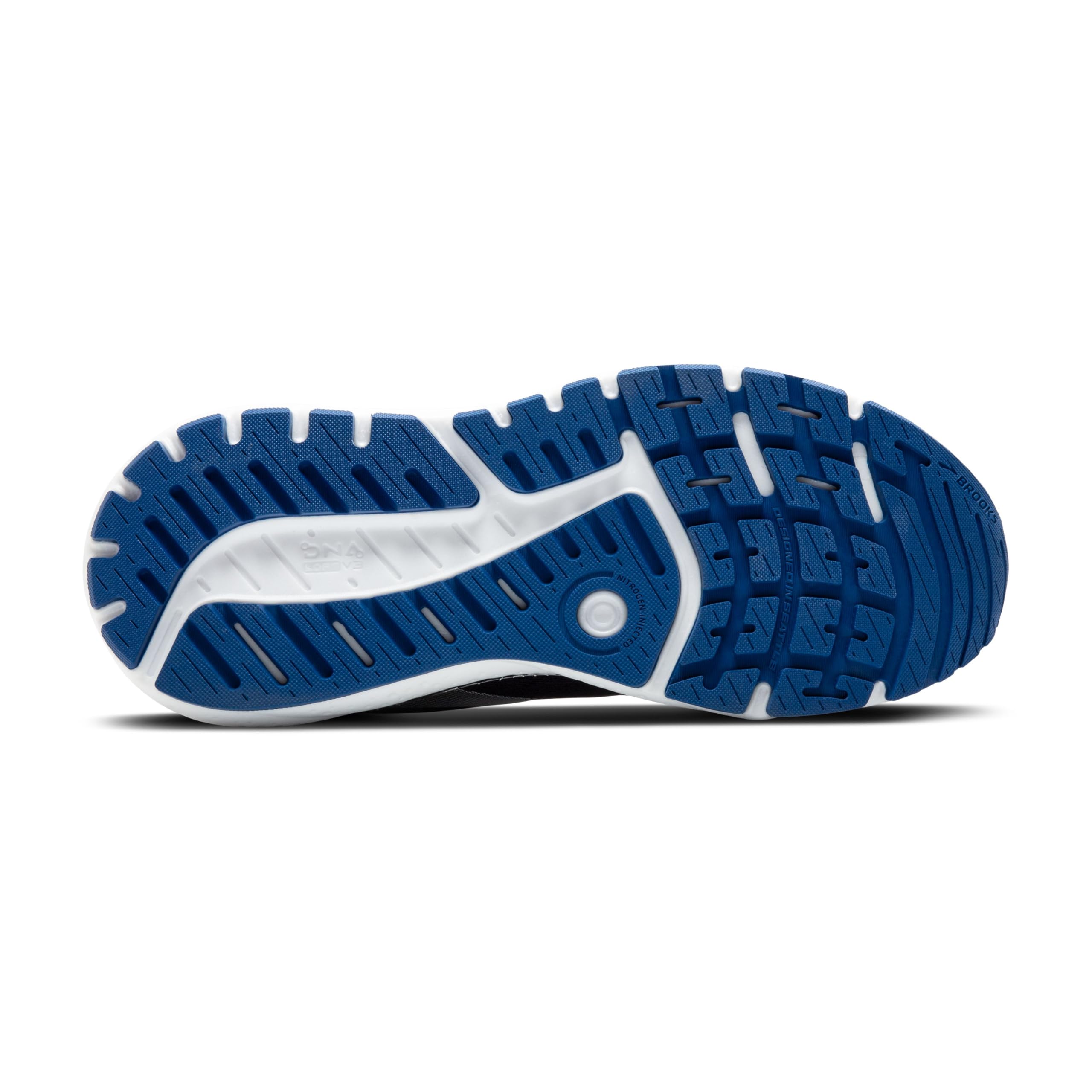 Brooks Beast GTS 24 Men Road Running Shoes Cotton Peacoat Navy White