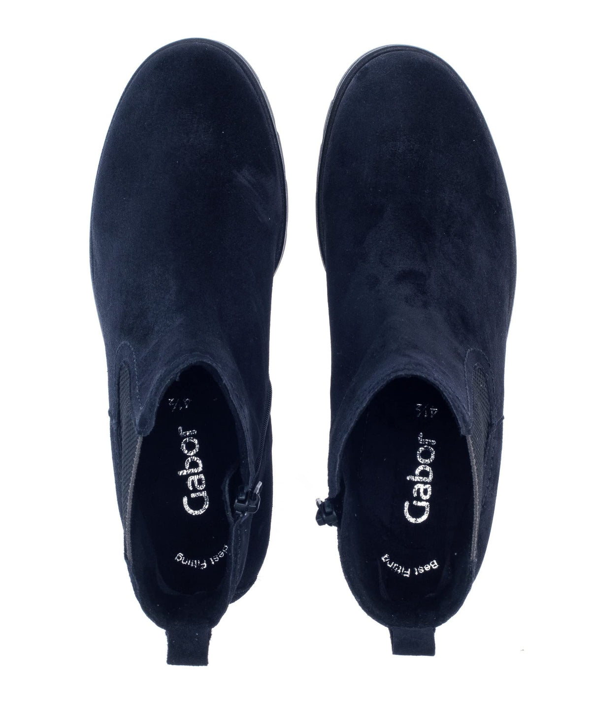 Gabor Women Ankle Boots Blue Suede Size 38.5 EU