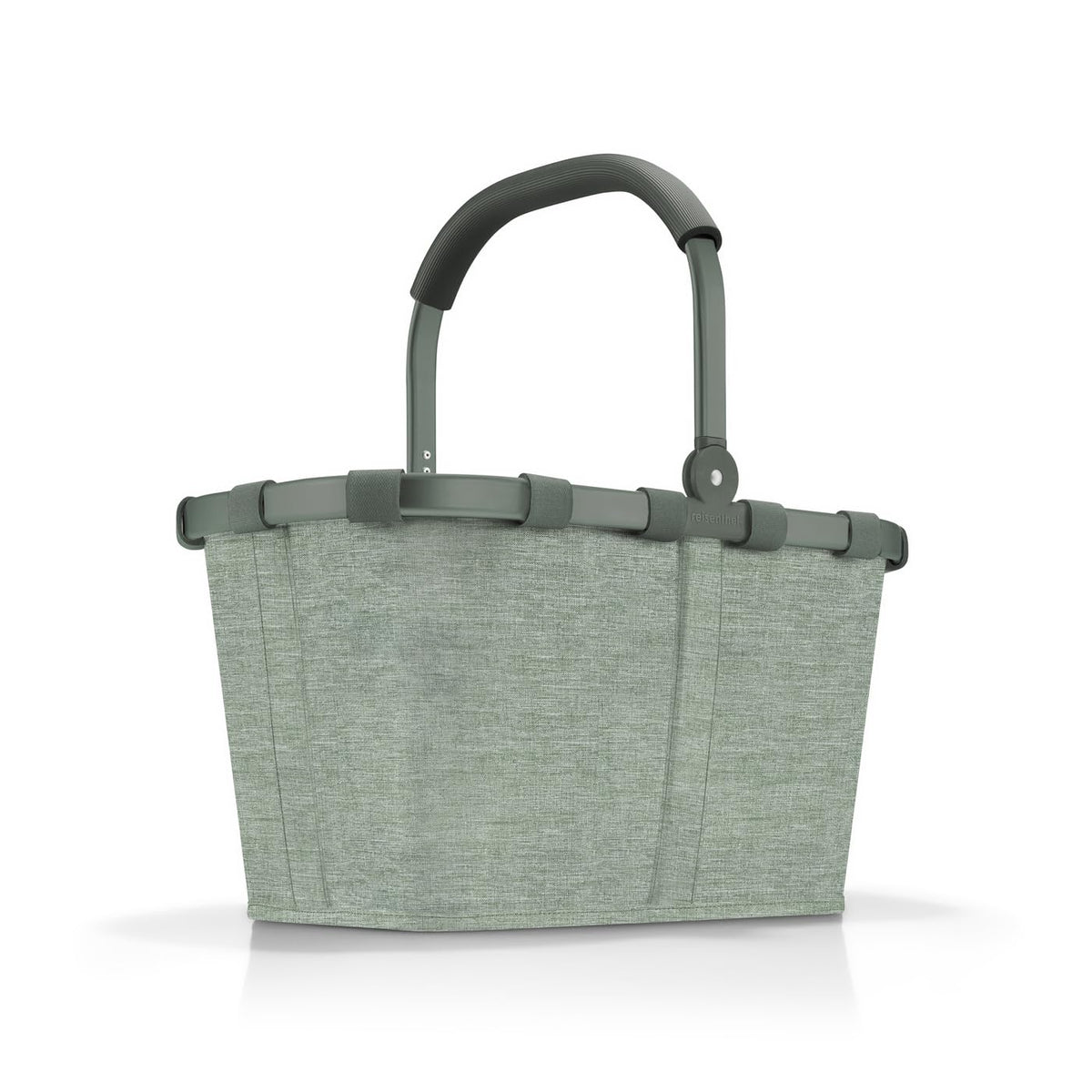 reisenthel Carrybag Shopping Basket 22L Polyester Frame Twist Sage