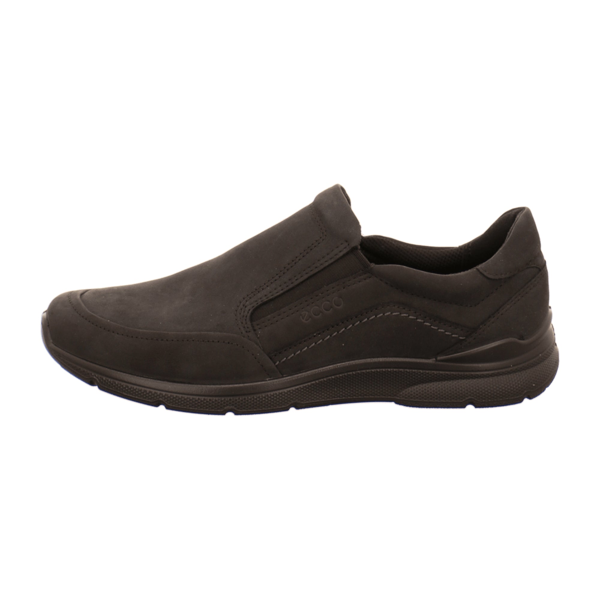 Ecco Irving Men's Casual Black Leather Shoes - Sleek & Durable